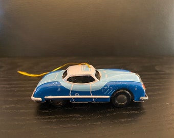 ビンテージのブリキ製おもちゃの車のオーナメント。ドイツ製。 - Etsy 日本