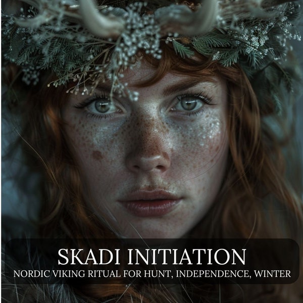 SKADI Initiation - Nordic Viking Ritual for hunt, independence and protection