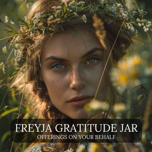 Freyja Gratitude and Offering Jar