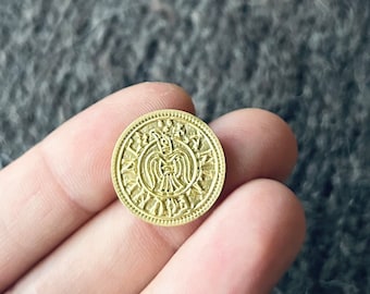 Moneda vikinga de suerte y abundancia