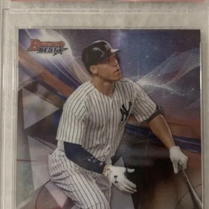 Aaron Judge 2017 Rookie Card Bowman’s Best PSA 10 Gem Mint ! NY Yankees Star Home Run Champion MVP Rookie Card