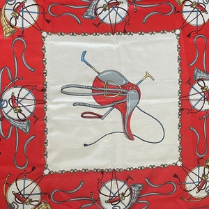 Vintage ladies scarf- Italian - Foulards Élégants