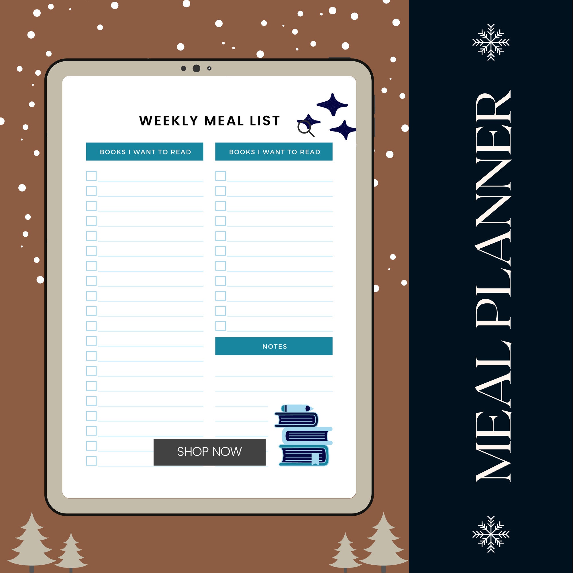 weekly-meal-planner-pdf-printable-planner-minimal-weekly-meal-planner