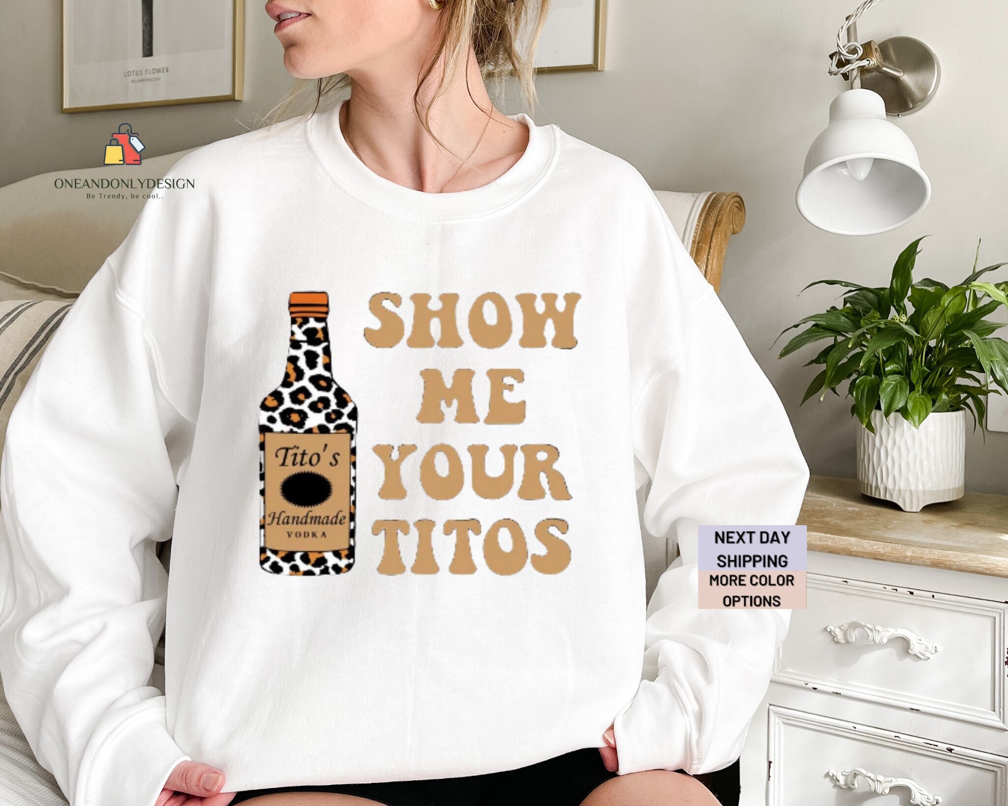 Titos Vodka Sweater - Etsy