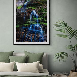 Magical Waterfall Hidden in a West Virginia Forest Autumn Color Photography 4 of 5