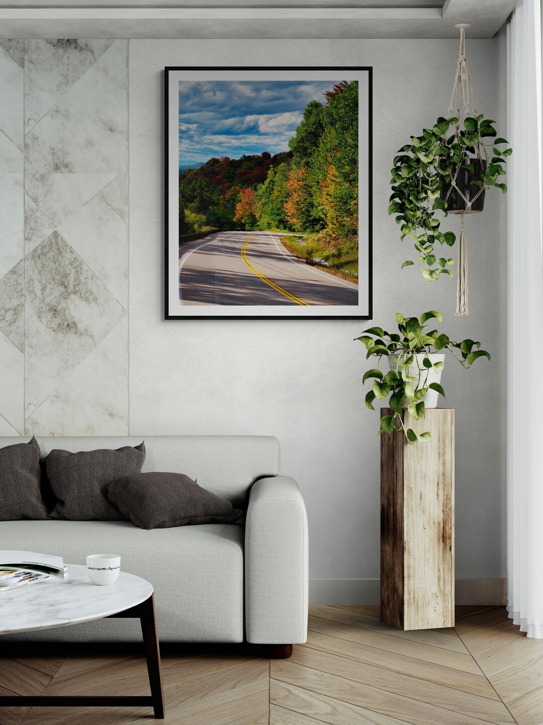 The Road Less Traveled New England Autumn Landscape Fine Art Print - Etsy
