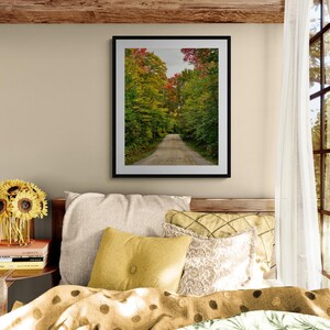The Back Road to Nowhere New England Autumn Landscape