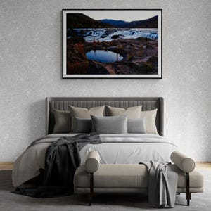 View of West Virginia Waterfalls Autumn Landscape Color Photography Print 4 of 4