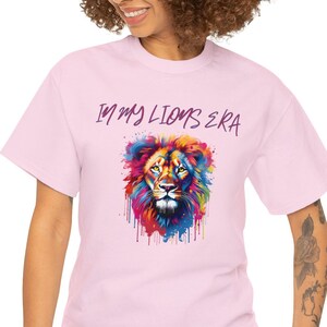 Detroit proud in my Lions era Unisex Heavy Cotton Tee