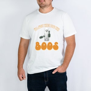 Ich bin nur hier für das boos Halloween T-Shirt