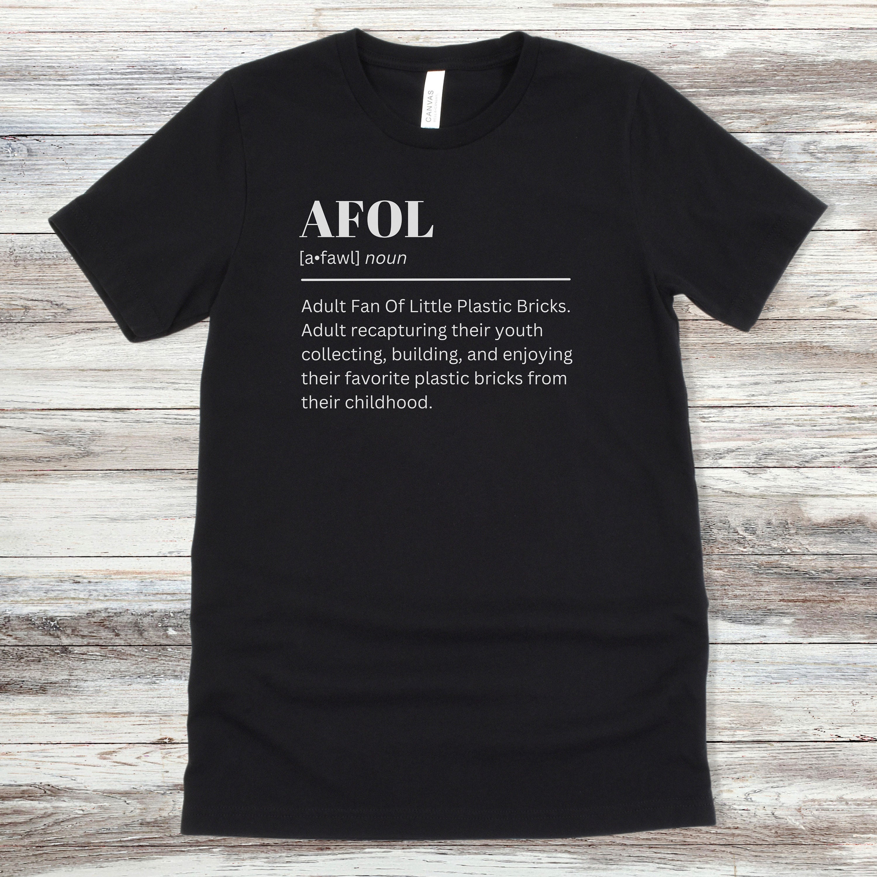 Afol Logo Adult Fan Of T-Shirt Afol Logo Adult Fan Of T-Shirt