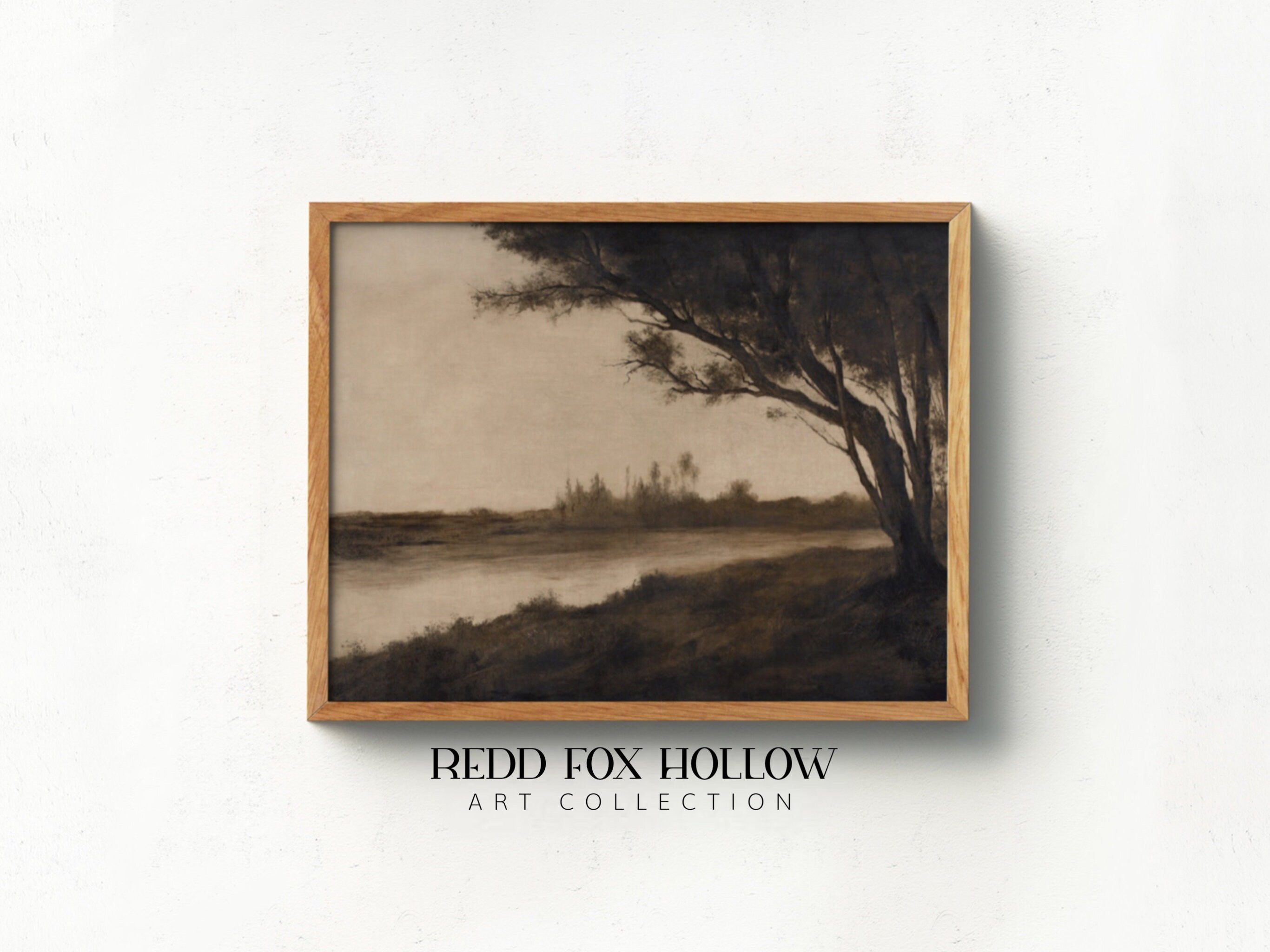 Landscape Painting Vintage, Printable Wall Art, Digital Download - Etsy