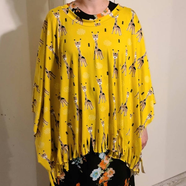 boohoo nursing shawl