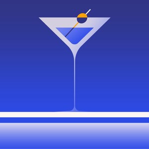 Martini Illustration