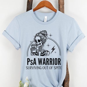 Psoriatic Arthritis Warrior T-Shirt: Funny Chronic Illness, Autoimmune PsA Tee