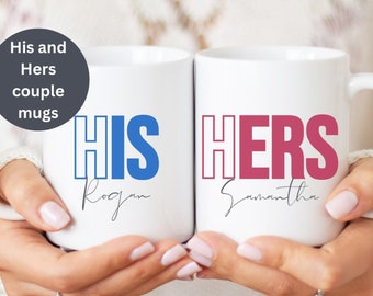 Personalisierte Tassen für Sie und Ihn: Geschenkset für Paare