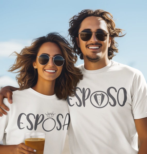 Camisetas Para él Y Su Esposa Marido, Regalo De Pareja Casada