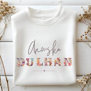 Personalised Dulhan sweatshirt gift with indian brides name Engagement gift for desi bride to be. Dulhan gift Varsity style Desi Bride Top