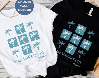 School's Out Teacher Shirt: Summer Break Palm Tree Tee