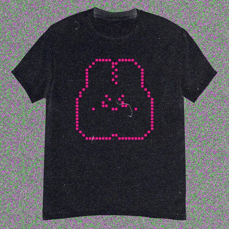 8-bit Bunny Pixel Art T-Shirt – Retro Gamer Cyberpunk Kawaii Tee image 7