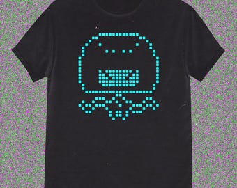 8ビットエイリアンボーイTシャツ – レトロゲーマー宇宙宇宙人Tシャツ