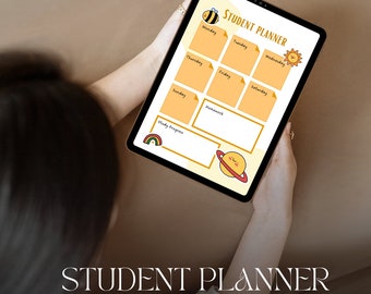 college student planner pdf Student Daily Planner, School Planner, Student Planner, Daily Planner, Daily Printable, Student Printable