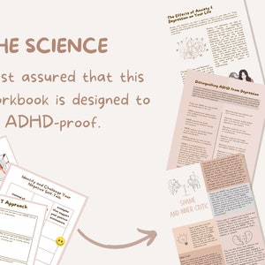 ADHD Iceberg Workbook: Emotional Regulation & CBT (Digital Download) image 3