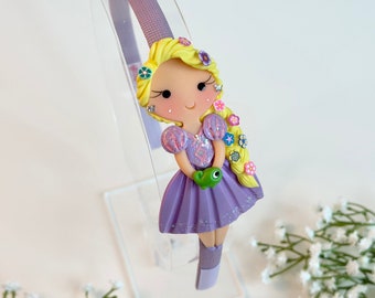 Princess Rapunzel Handmade Headband - Girls Headband - Hair Accessories for Children - Princess Tiara - Tangled Princess