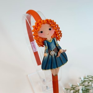 Princess Merida Handmade Headband - Brave Princess Merida Tiara - Hair Accessories for Children - Girls Headband.