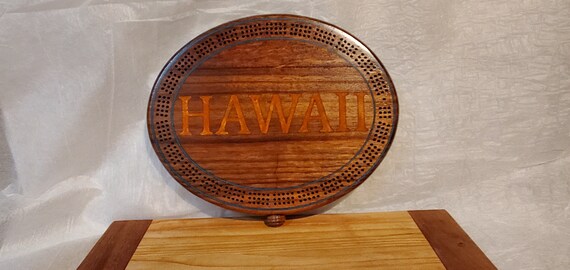 Koa Wood Cribbage Board - Etsy