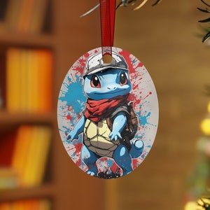 Squirlittle Metal Ornaments