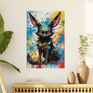 Umbrean Poster | Anime Art | Fan Art Poster | Wall Art Print | Foam Board