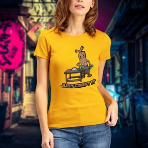 Camiseta de manualidades, camiseta unisex con cita, camiseta de manga corta con personajes de juegos, camisetas a juego con juegos, camiseta de dibujos animados retro de los 90, camiseta de carpintería