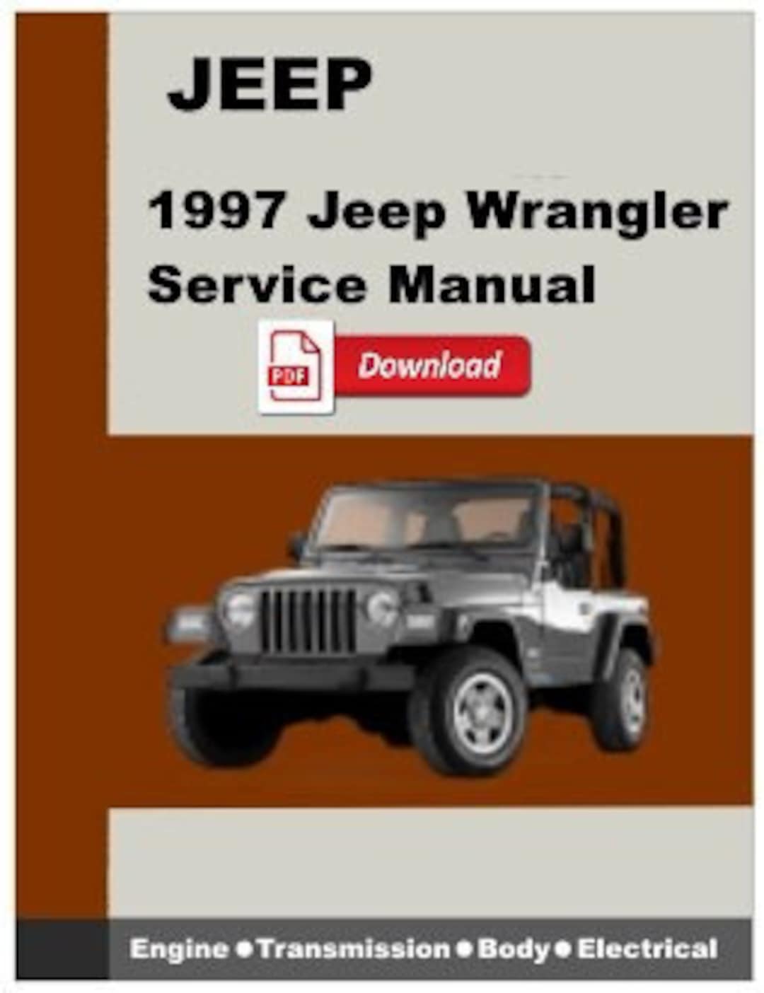 1992 JEEP WRANGLER SERVICE MANUAL PDF visual data 5