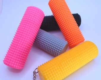 Twist Top Prickly Pal – Textured Handheld Sensory Fidget | Pocket-Sized Spiky Grip Tool | 3D Printed Collectible | Bold Tactile Design