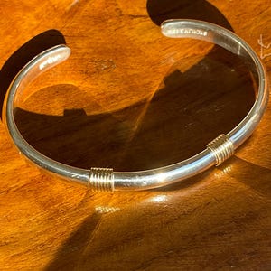 Ca 1970 BAYANIHAN LINK BRACELET, Sterling Silver