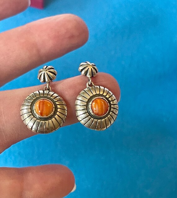 Native American Dangle Earrings ! - image 8