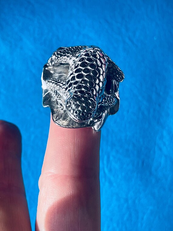 Unique FROG RING …. STERLING Silver!!! - image 6
