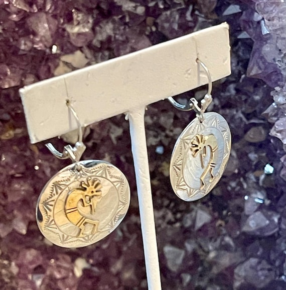 Sterling silver drop earring Southwest!