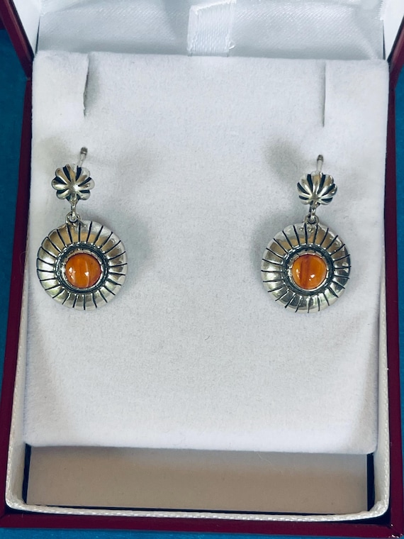 Native American Dangle Earrings ! - image 4