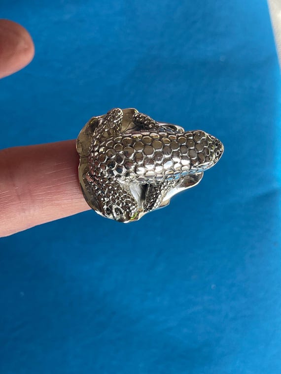 Unique FROG RING …. STERLING Silver!!! - image 18