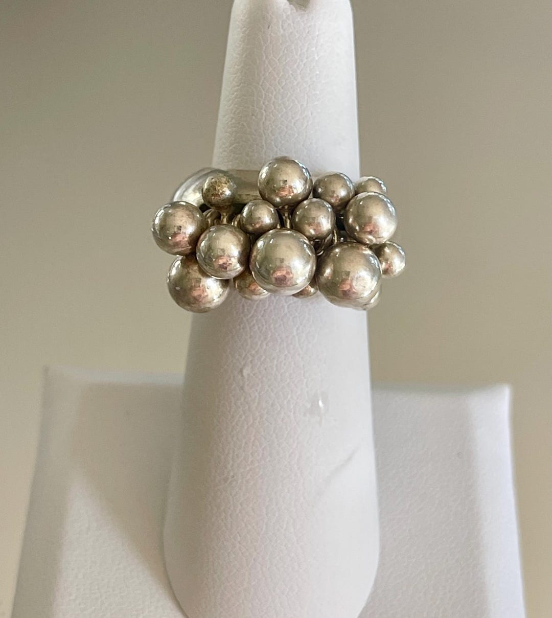 Sterling Balls Ring - Etsy