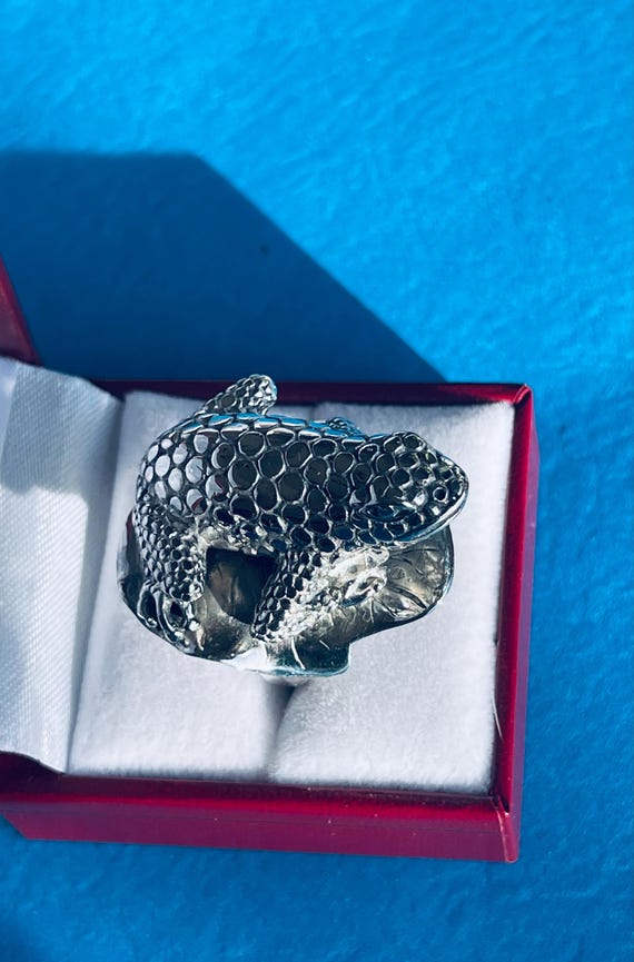 Unique FROG RING …. STERLING Silver!!! - image 13