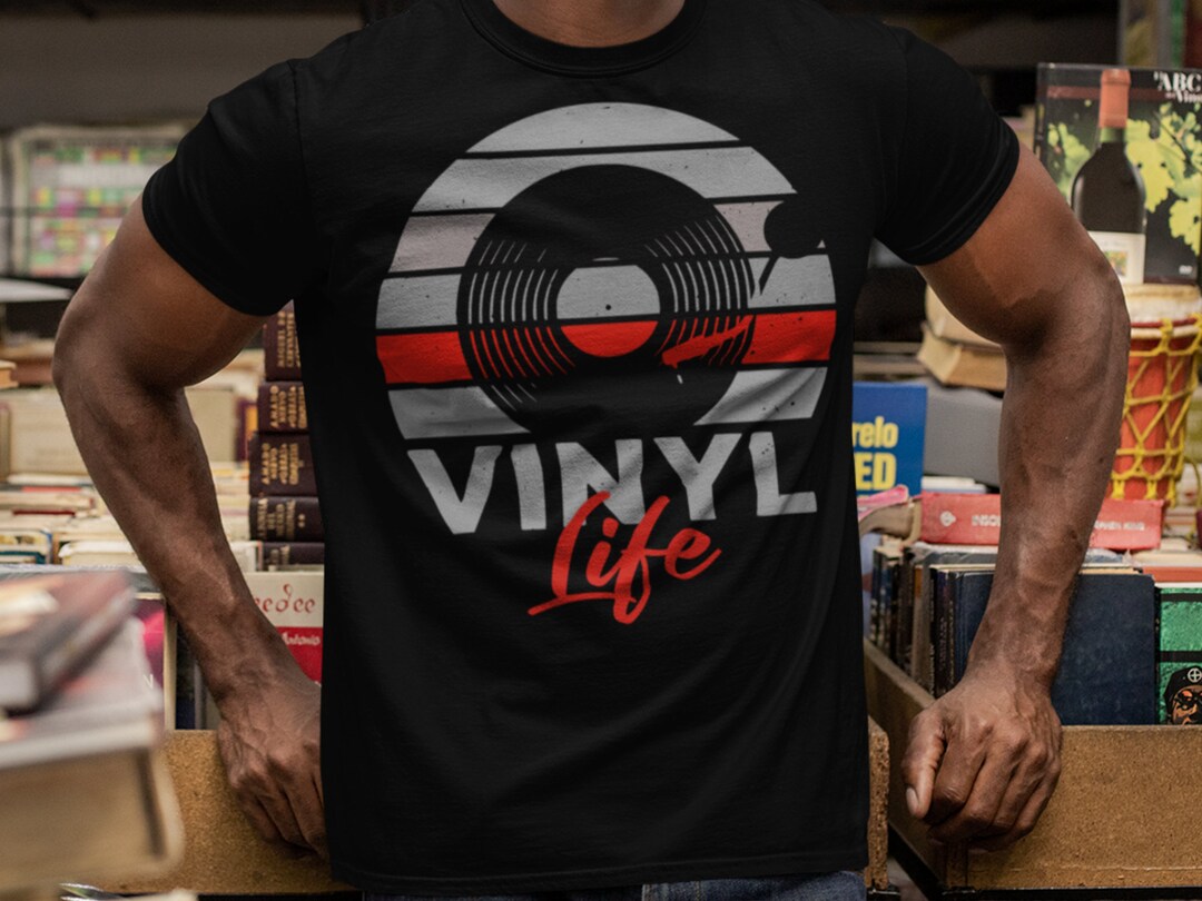 Singer Vinyl Merch Vinyl Life Shirt, Vinyl Record Shirt, Music Lover Tee, Music Lover Gift ...