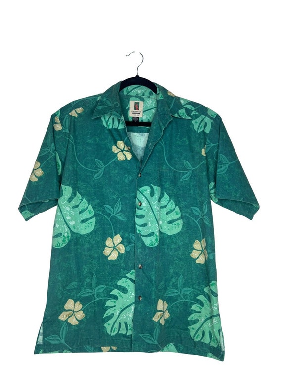 Vintage Monstera Tori Richard Men's Aloha Shirt