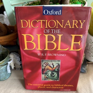 Vintage Oxford dictionary of the Bible
