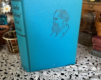 Vintage Charles Dickens Best Stories Book, 1959