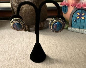 vintage Chico clip on earrings