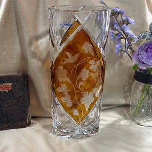 Julia Crystal Vase - Etsy