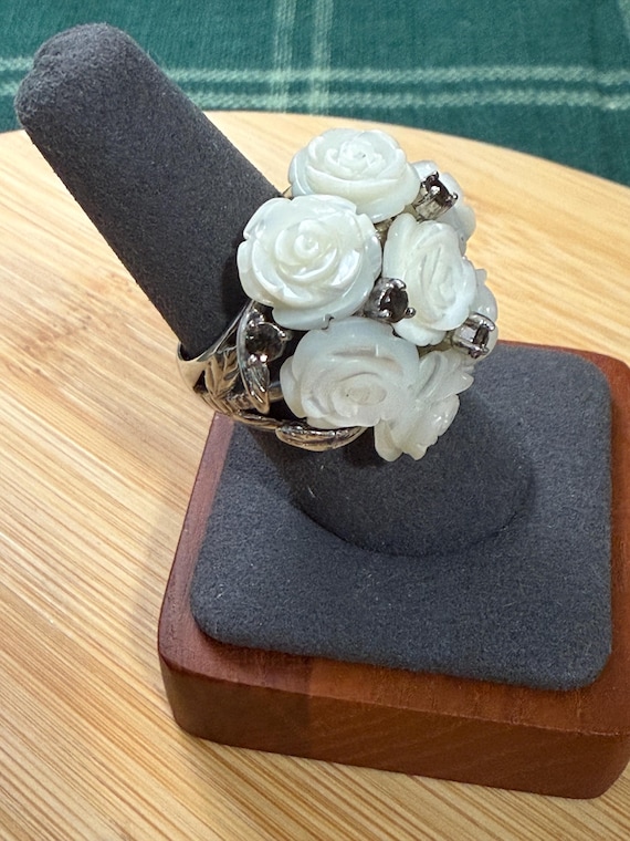 Nolan miller 925 statement ring - image 1